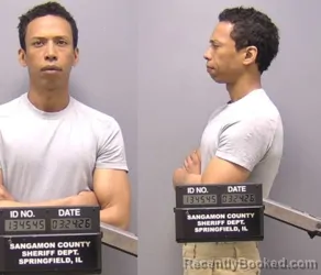 Mugshot of Ali S Kim booked in Sangamon County, Illinois on March 24, 2026