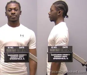 Mugshot of Taizell Sampson Talbert booked in Sangamon County, Illinois on March 31, 2026