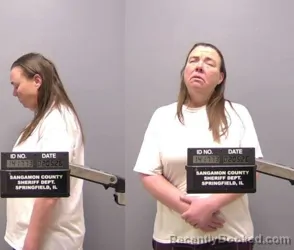 Mugshot of CHEY ANNA COLE booked in Sangamon County, Illinois on March 18, 2026