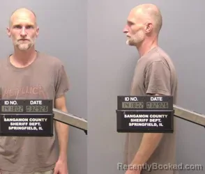 Mugshot of Erik C Longbrake booked in Sangamon County, Illinois on March 29, 2026