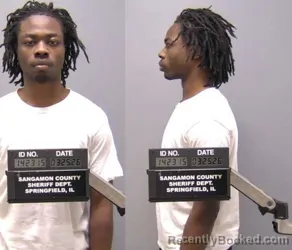 Mugshot of Eric L Coleman booked in Sangamon County, Illinois on March 25, 2026