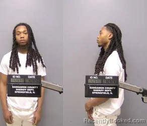 Mugshot of JEROME L DILLON booked in Sangamon County, Illinois on March 9, 2026