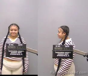 Mugshot of CHERISH L PIERCE booked in Sangamon County, Illinois on March 18, 2026