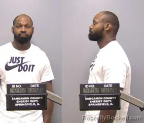 Mugshot of CEMON L BYRD booked in Sangamon County, Illinois on March 26, 2026