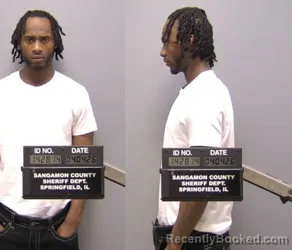 Mugshot of Antrone L CLIFF booked in Sangamon County, Illinois on April 4, 2026