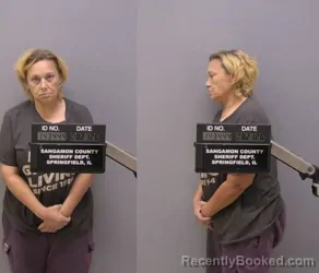 Mugshot of Cassandra A Bryant booked in Sangamon County, Illinois on August 20, 2026