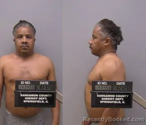 Mugshot of Jack O Ivy booked in Sangamon County, Illinois on August 23, 2026