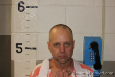 Mugshot of DANIEL SKAGGS booked in Schuyler County, Illinois on April 8, 2026