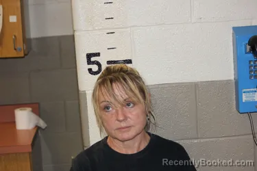 Mugshot of Tonia Thorton booked in Schuyler County, Illinois on August 19, 2026