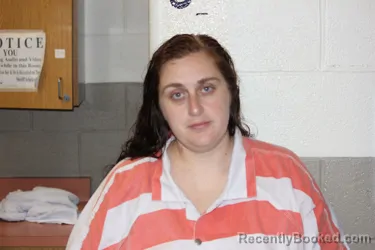 Mugshot of Aimee Roberts booked in Schuyler County, Illinois on September 18, 2026