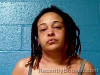 Mugshot of Lasandra Sha-Ray Williams booked in Halifax County, North Carolina on October 24, 2026