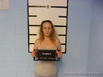 Mugshot of STEPHANIE A HOLDER booked in Wabash County, Illinois on June 8, 2026