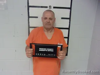 Mugshot of VINCENT ALLEN SUTTON booked in Wabash County, Illinois on April 21, 2026