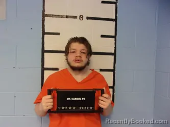 Mugshot of JOSHUA D PARRISH booked in Wabash County, Illinois on March 22, 2026