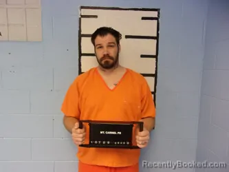 Mugshot of COREY J GREGG booked in Wabash County, Illinois on April 4, 2026