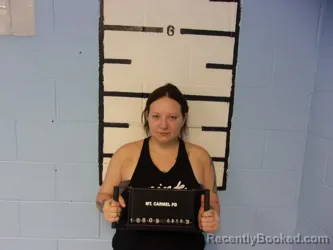 Mugshot of CASSANDRA J TROST booked in Wabash County, Illinois on May 10, 2026