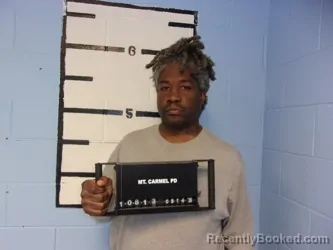 Mugshot of CAREY DARNELL ROBINSON booked in Wabash County, Illinois on May 14, 2026