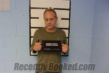 Booking photo from Wabash County, Illinois