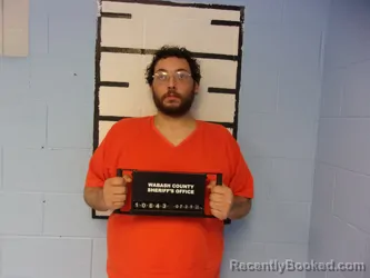 Mugshot of JOSEPH DAVID COOKSEY booked in Wabash County, Illinois on July 31, 2026
