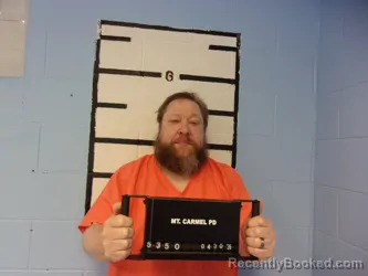 Mugshot of JAMIN E OLDENDORF booked in Wabash County, Illinois on April 30, 2026
