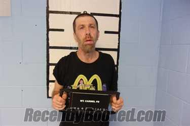 Booking photo from Wabash County, Illinois