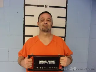 Mugshot of JASON RANDALL MCGILL booked in Wabash County, Illinois on April 2, 2026