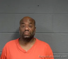 Mugshot of Levar Ricardo Meekins booked in Washington County, Illinois on August 6, 2026