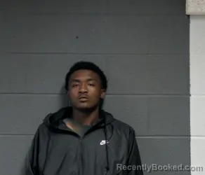 Mugshot of TONY DONTAE THOMAS booked in Washington County, Illinois on April 16, 2026