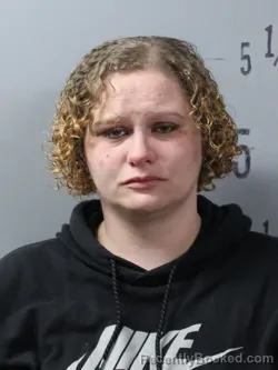 Mugshot of BRITTANY NICOLE BEDNAR booked in Wayne County, Illinois on March 18, 2026