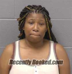 Mugshot of ADRIENNE D BROWN booked in Will County, Illinois on May 9, 2026