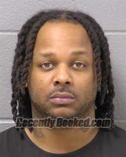 Mugshot of DEMETRIUS A WHITE booked in Will County, Illinois on March 13, 2026