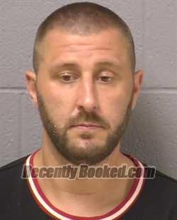 Booking photo from Will County, Illinois