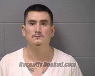Mugshot of Aidan Leonel Marquez-Martinez booked in Will County, Illinois on August 29, 2026