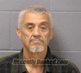Mugshot of Rene Villarreal booked in Will County, Illinois on August 25, 2026
