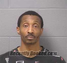 Mugshot of Antione D Cox booked in Will County, Illinois on October 14, 2026