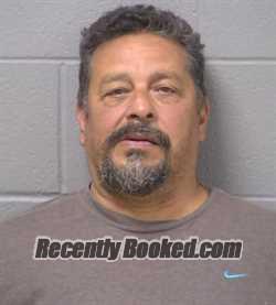 Mugshot of Santiago Castillo booked in Will County, Illinois on August 24, 2026