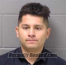 Mugshot of Marvin Sanchez booked in Will County, Illinois on October 6, 2026