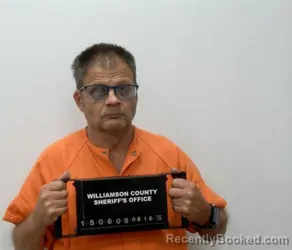 Mugshot of Harry L Edwards booked in Williamson County, Illinois on September 10, 2026