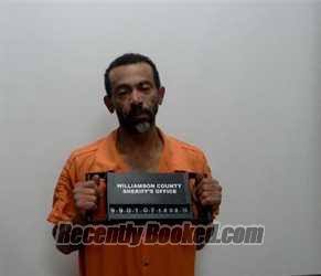 Booking photo from Williamson County, Illinois