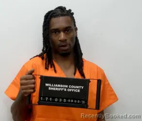 Mugshot of TYRON TERRELL WILLIAMSON booked in Williamson County, Illinois on August 3, 2026