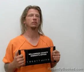 Mugshot of JOHN THOMAS HIGGINBOTHAM booked in Williamson County, Illinois on April 17, 2026