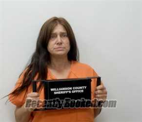 Mugshot of Rachel Carlene Groves booked in Williamson County, Illinois on August 25, 2026