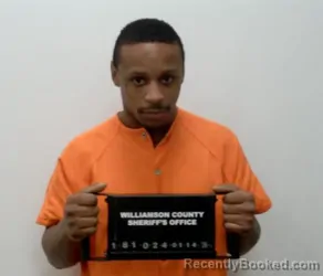 Booking photo from Williamson County, Illinois