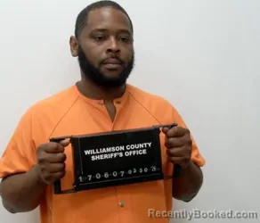 Mugshot of JARYAN DELVON BROCK-BRANTLEY booked in Williamson County, Illinois on March 30, 2026