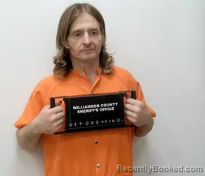 Mugshot of JEROD WAYNE COBB booked in Williamson County, Illinois on March 19, 2026