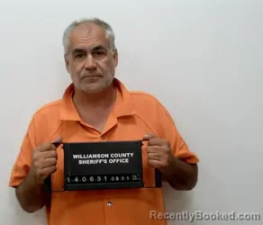 Mugshot of Donald William Hammann booked in Williamson County, Illinois on September 1, 2026