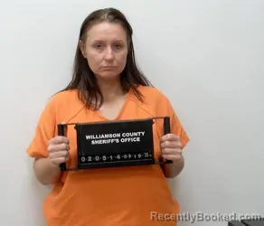 Mugshot of SARAH LEE LINDSEY-ROBISON booked in Williamson County, Illinois on March 19, 2026