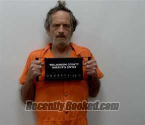 Booking photo from Williamson County, Illinois