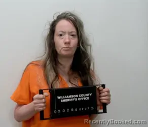 Mugshot of AMANDA RUTH GOODWIN booked in Williamson County, Illinois on July 1, 2026