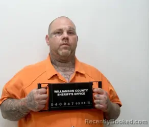 Mugshot of REX MICHAEL SUMMERS booked in Williamson County, Illinois on March 26, 2026